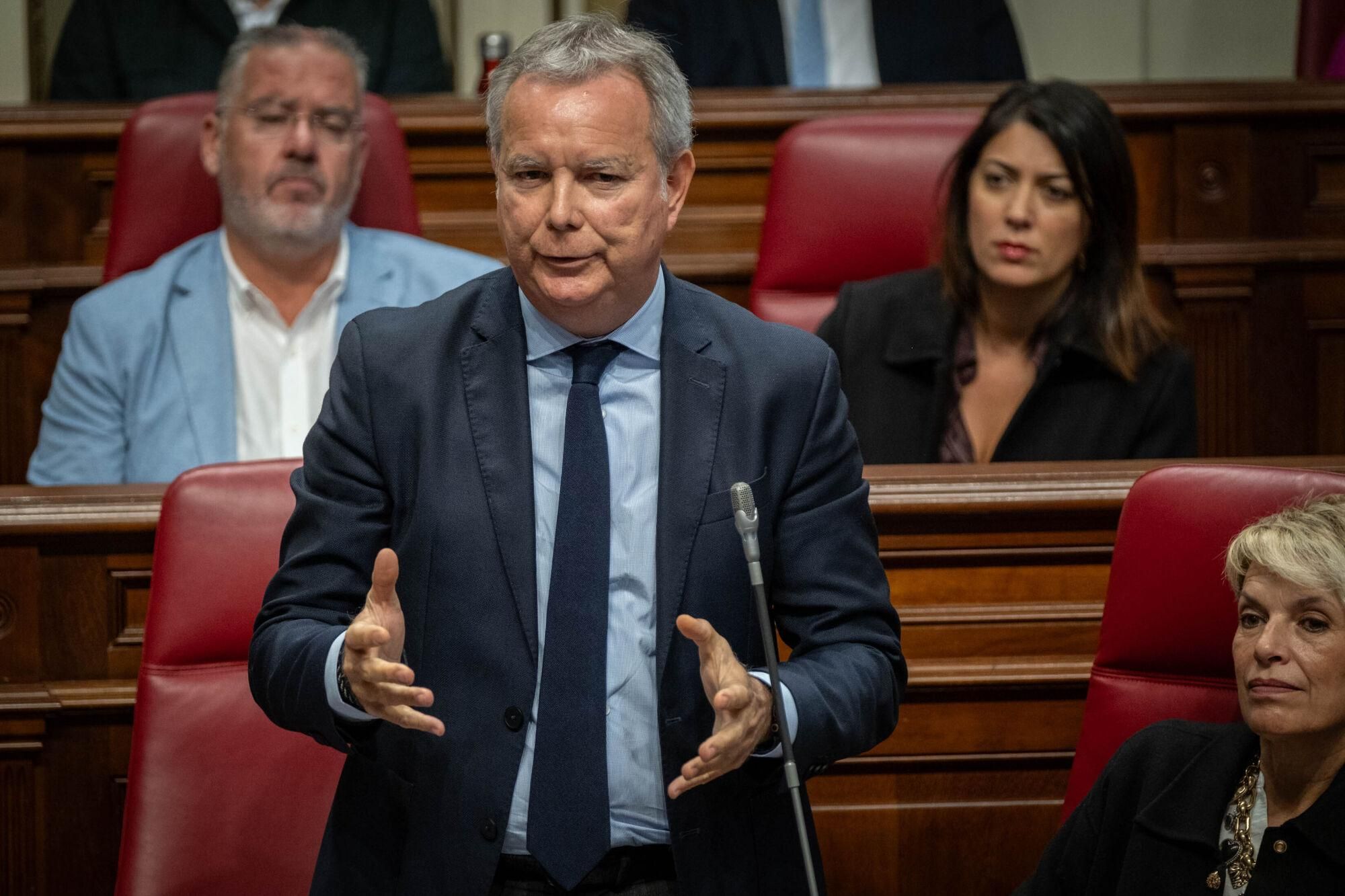 Pleno del Parlamento de Canarias.