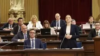 Prohens pone el Estatut como "línea roja" en la defensa del catalán y acusa a la izquierda del retroceso de la lengua propia en Baleares