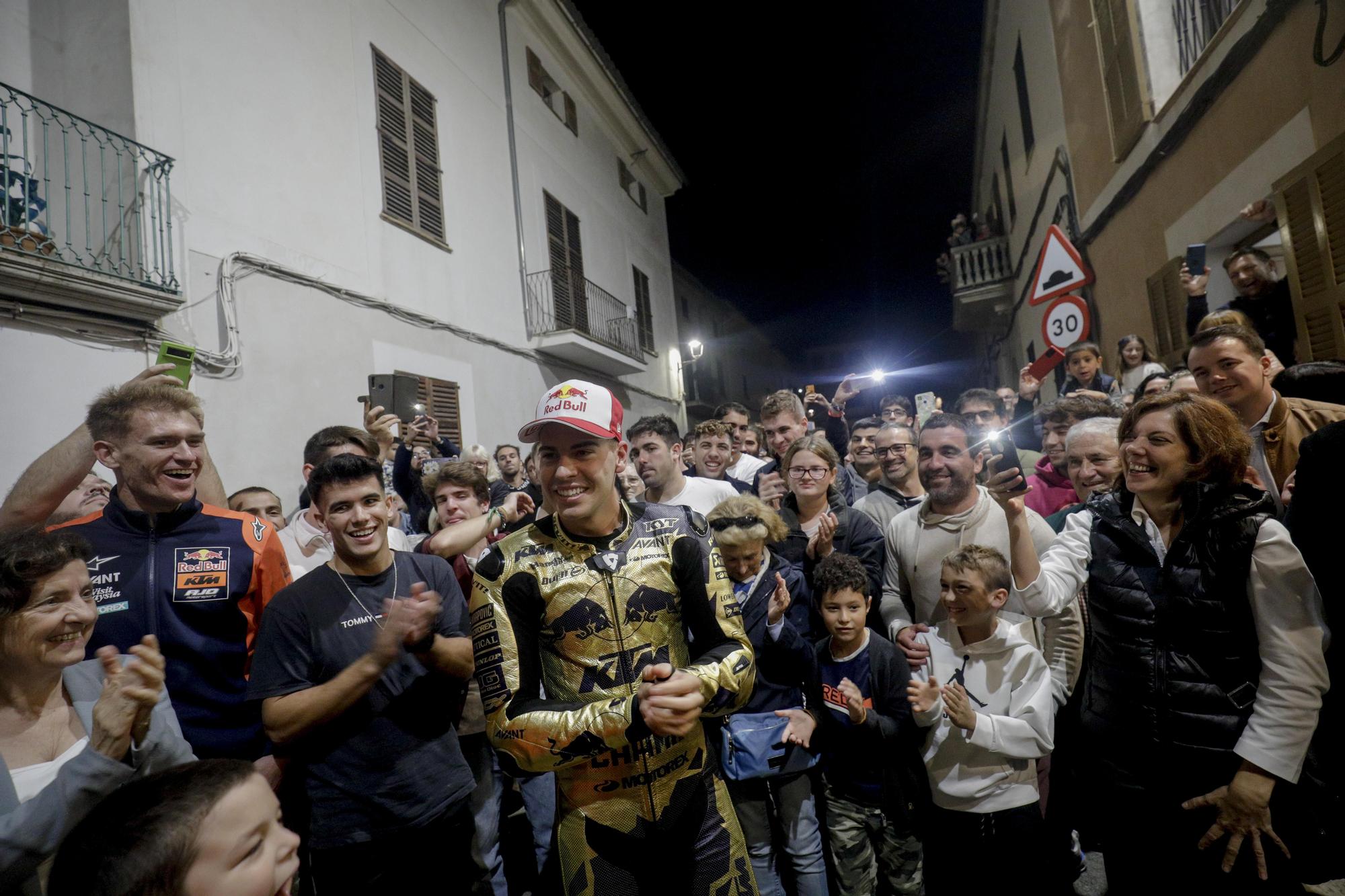 Sencelles recibe al campeón del mundo en Moto2 Augusto Fernández