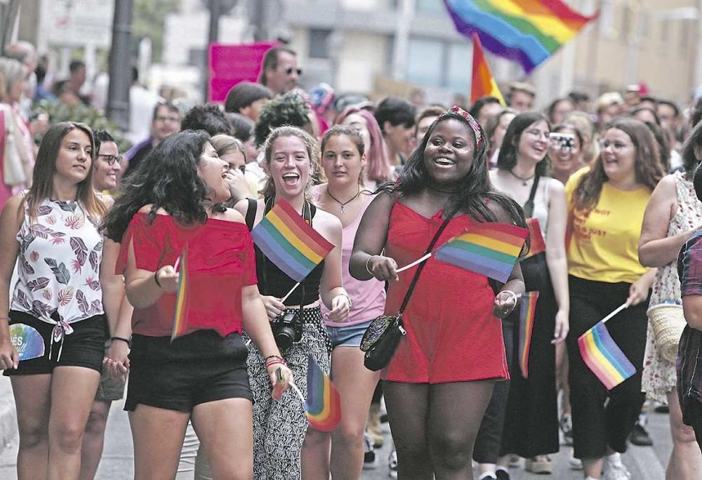 Gaypride-Parade in Palma de Mallorca