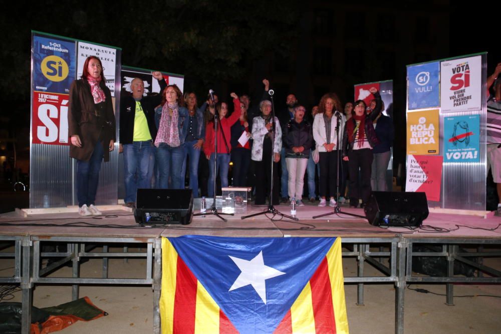 Tret de sortida de la campanya a Girona