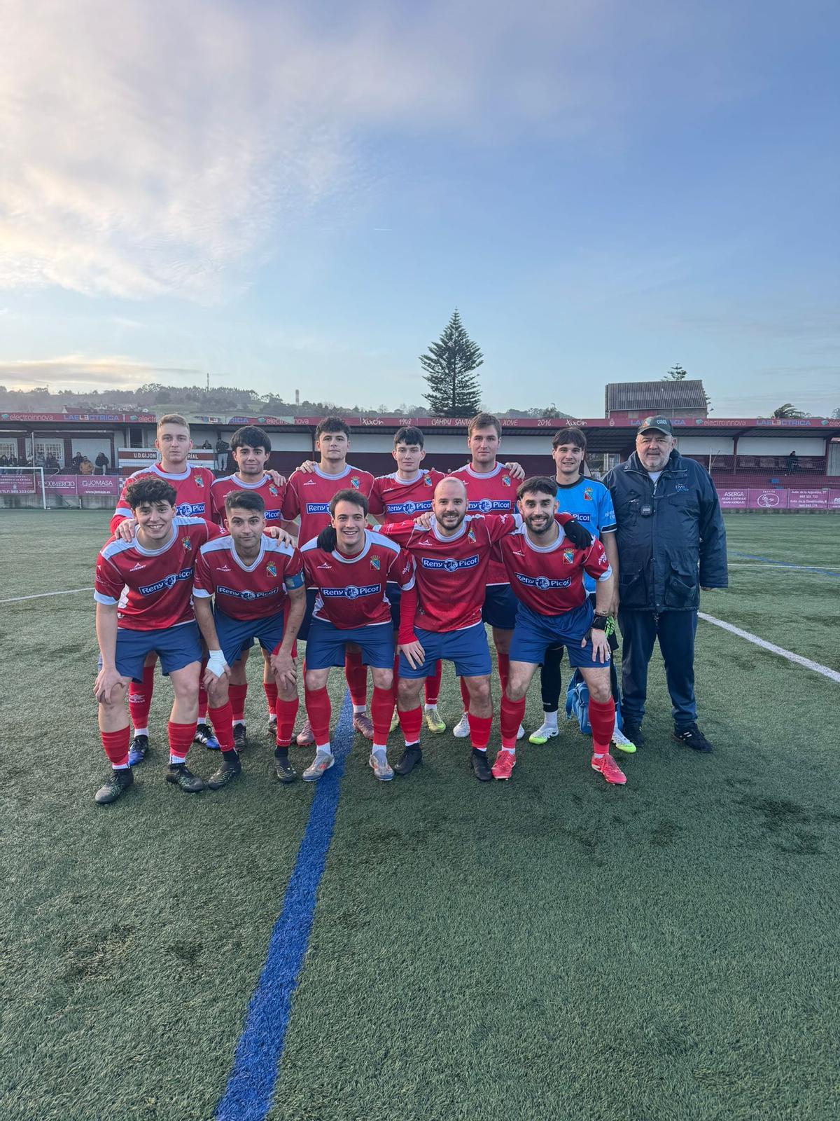 Jugadores del Narcea.