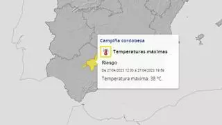 Activado el aviso amarillo en Córdoba y la Campiña por las altas temperaturas