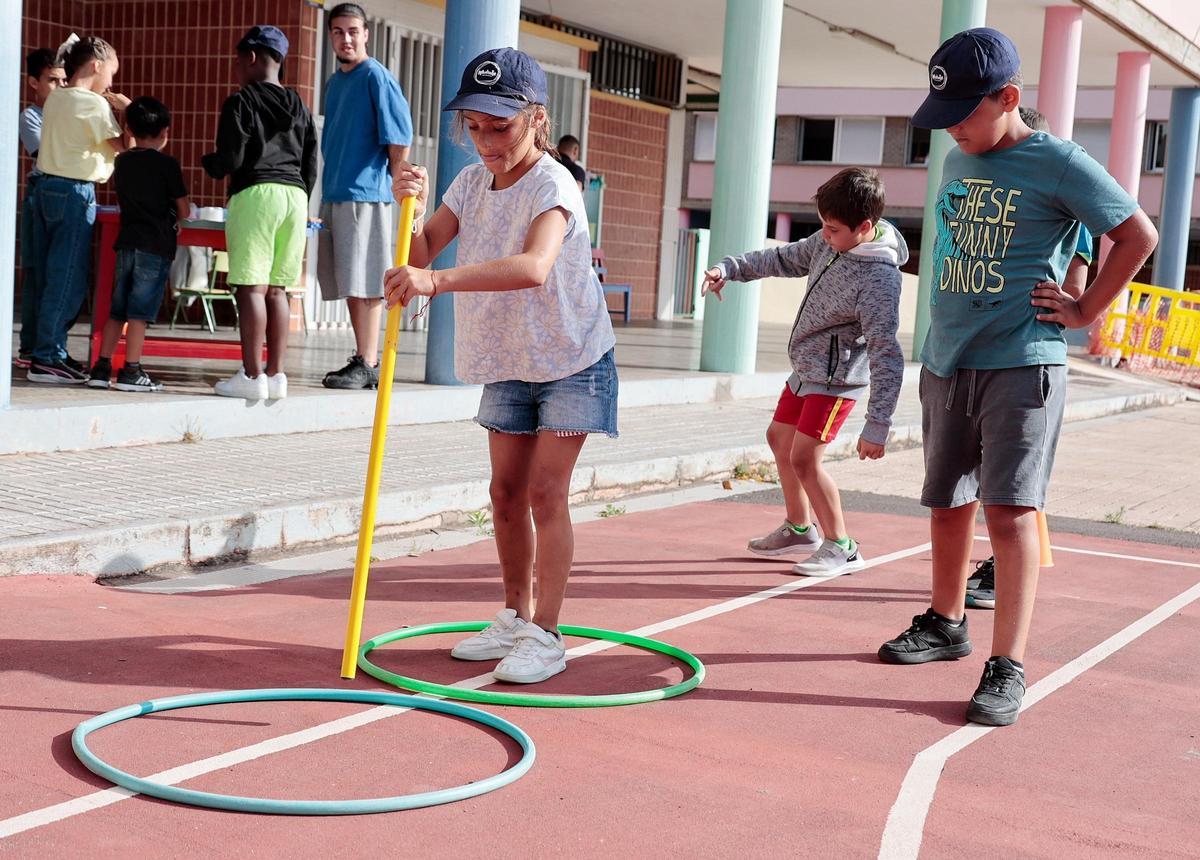 Campamento de verano en el CEIP La Verdellada, La Laguna