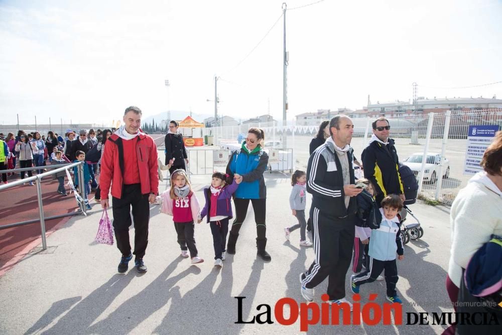 Marcha en el Día del Cáncer Infantil en Caravaca