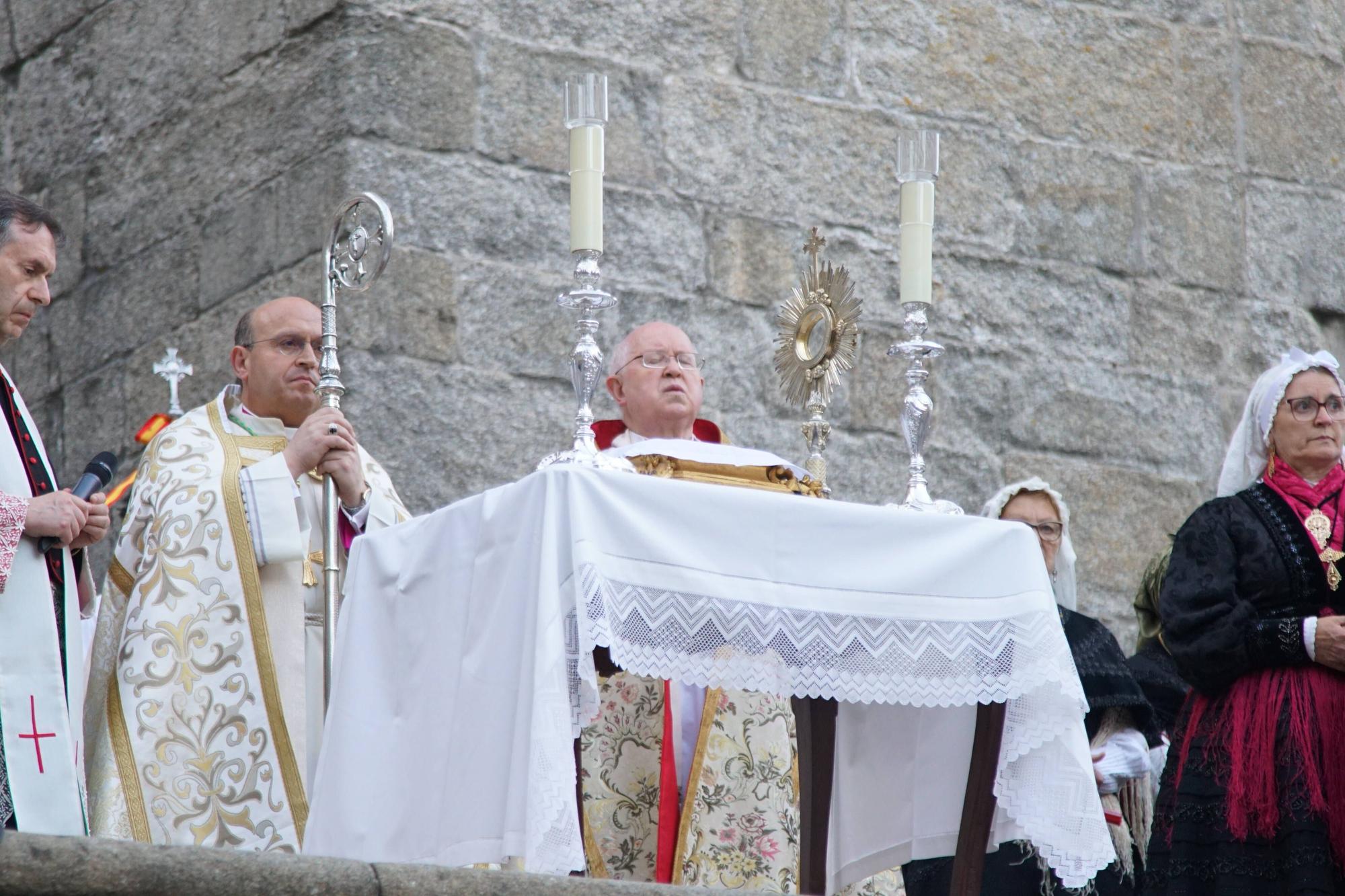 Así fue la procesión del Corpus Christi en Santiago de Compostela