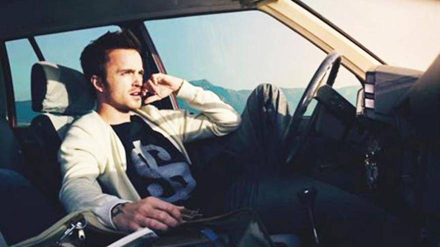 El actor Aaron Paul.