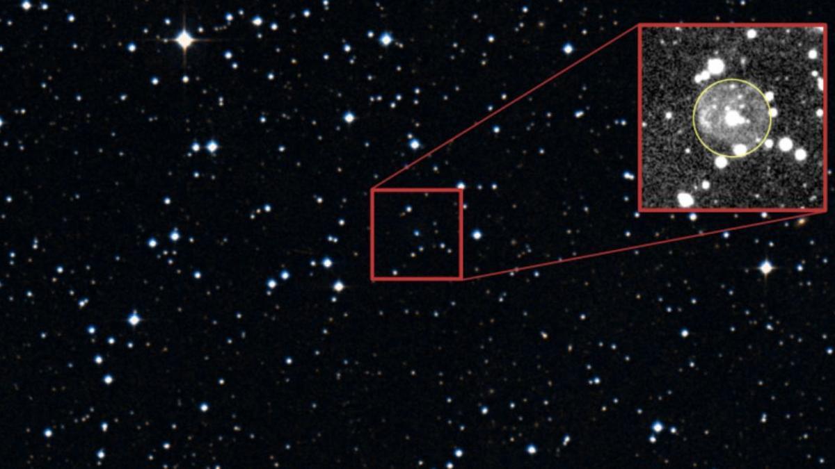 Observación centrada en la estrella O(H) recién descubierta SALT J203959.5-034117 (J2039).