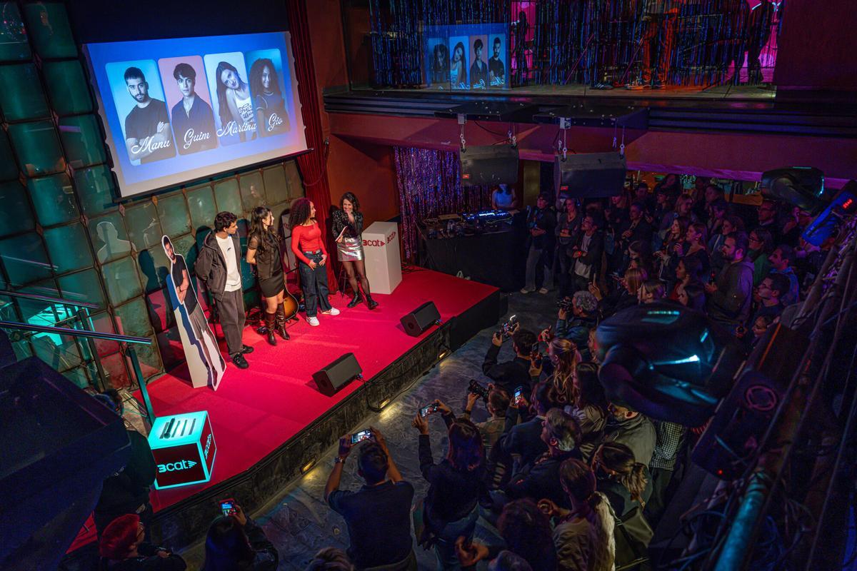 La fiesta de presentación de la segunda temporada de 'Jo mai mai' en la discoteca Sala B de Barcelona
