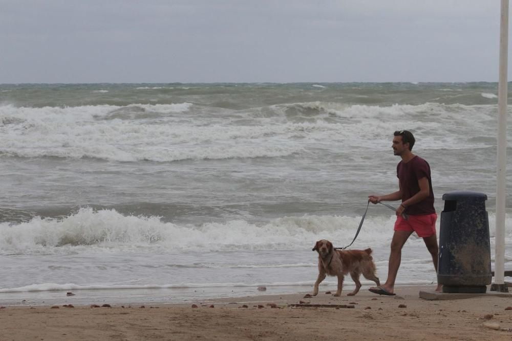 Temporal en Cabo de Palos y La Manga