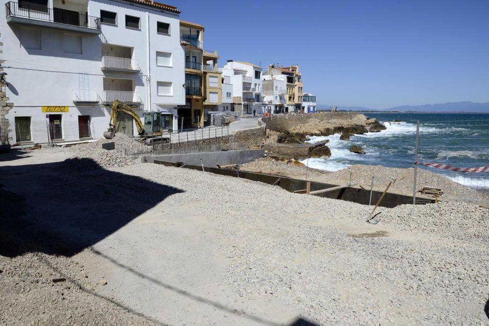 Obres front marítim de l'Escala, segona fase