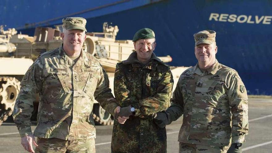 EEUU inicia el despliegue militar para fortalecer la defensa del este de Europa