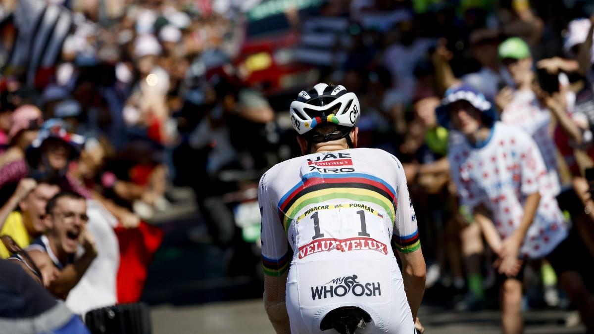 Pogacar, durante el Tour de Francia