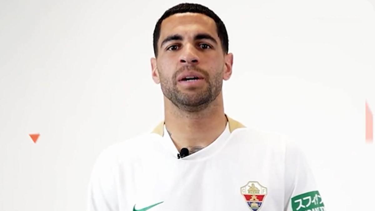 Omar Mascarell, jugador del Elche