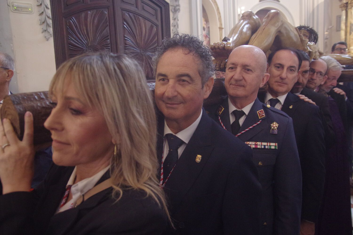 Traslado de la Sangre en la mañana del Domingo de Pasión de 2025