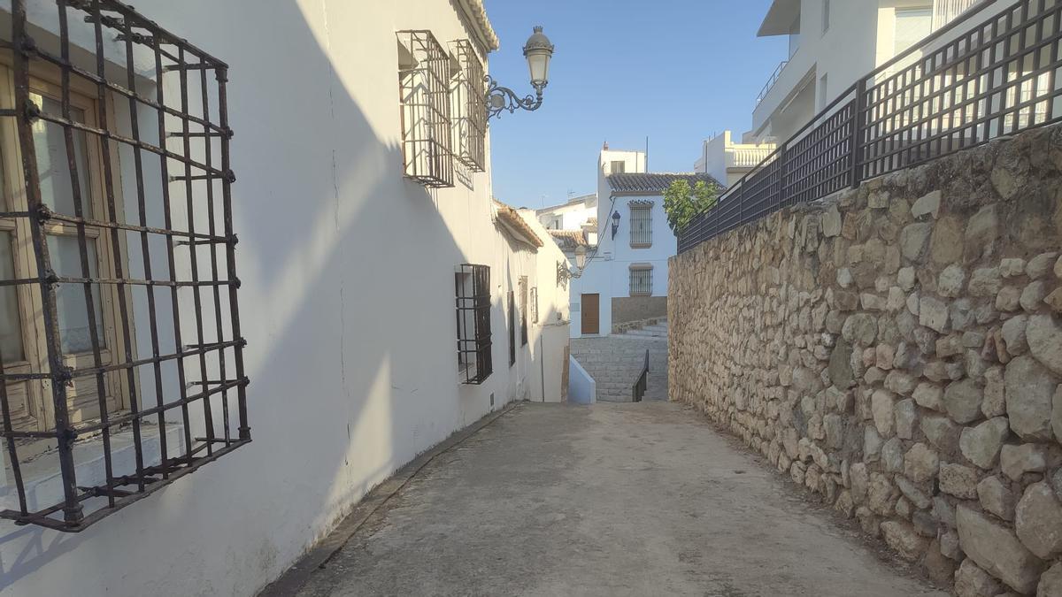Una de las calles del Centro de Baena en las que se actuará con los fondos PFEA.