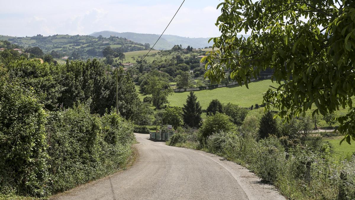 Paisaje en Santurio.