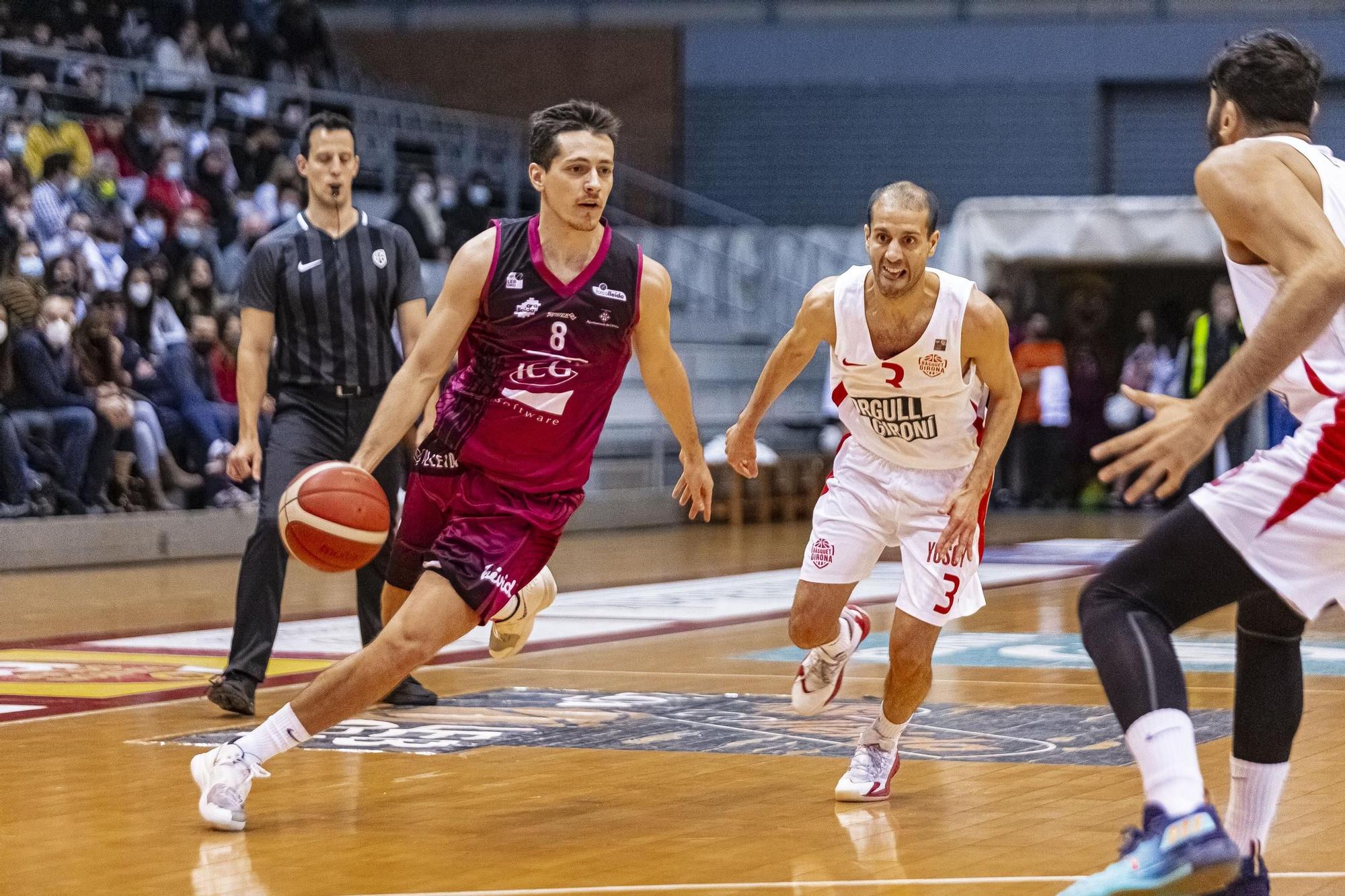 Les millors imatges de l'ICG Força Lleida - Bàsquet Girona