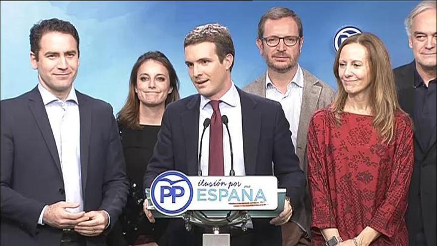 Pablo Casado: &quot;El Partido Popular ha vuelto&quot;