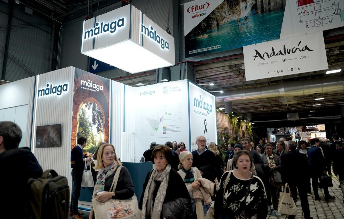 Expositor del Ayuntamiento de Málaga en Fitur 2026