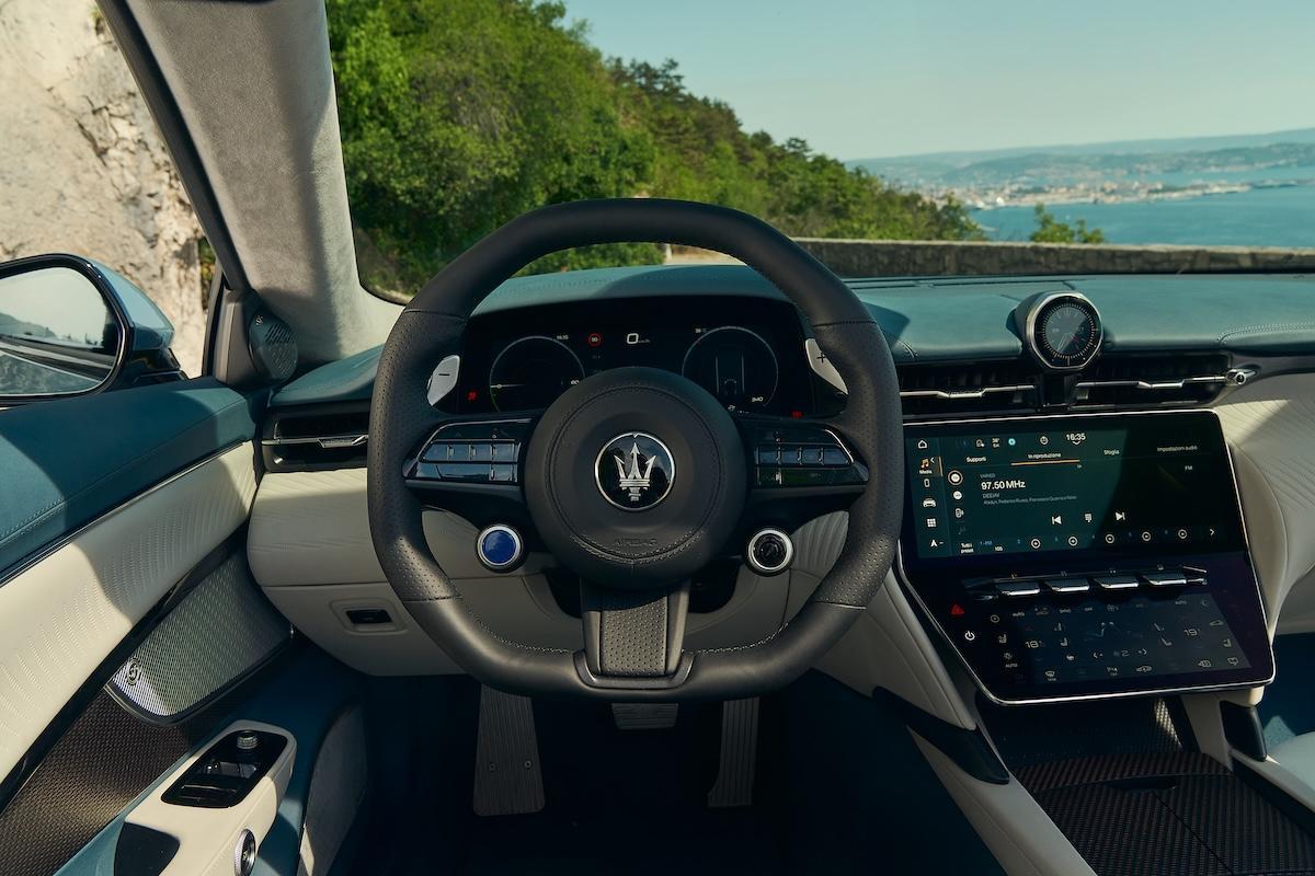 Interior del Maserati GranTurismo