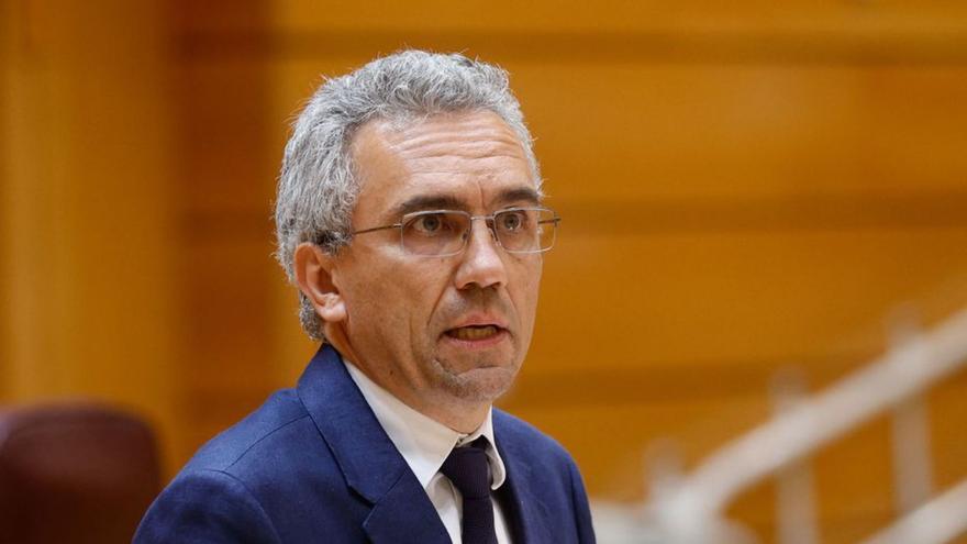 El ja exsenador del PSOE i exmembre de la seva executiva Javier Izquierdo. | RODRIGO JIMÉNEZ / EFE