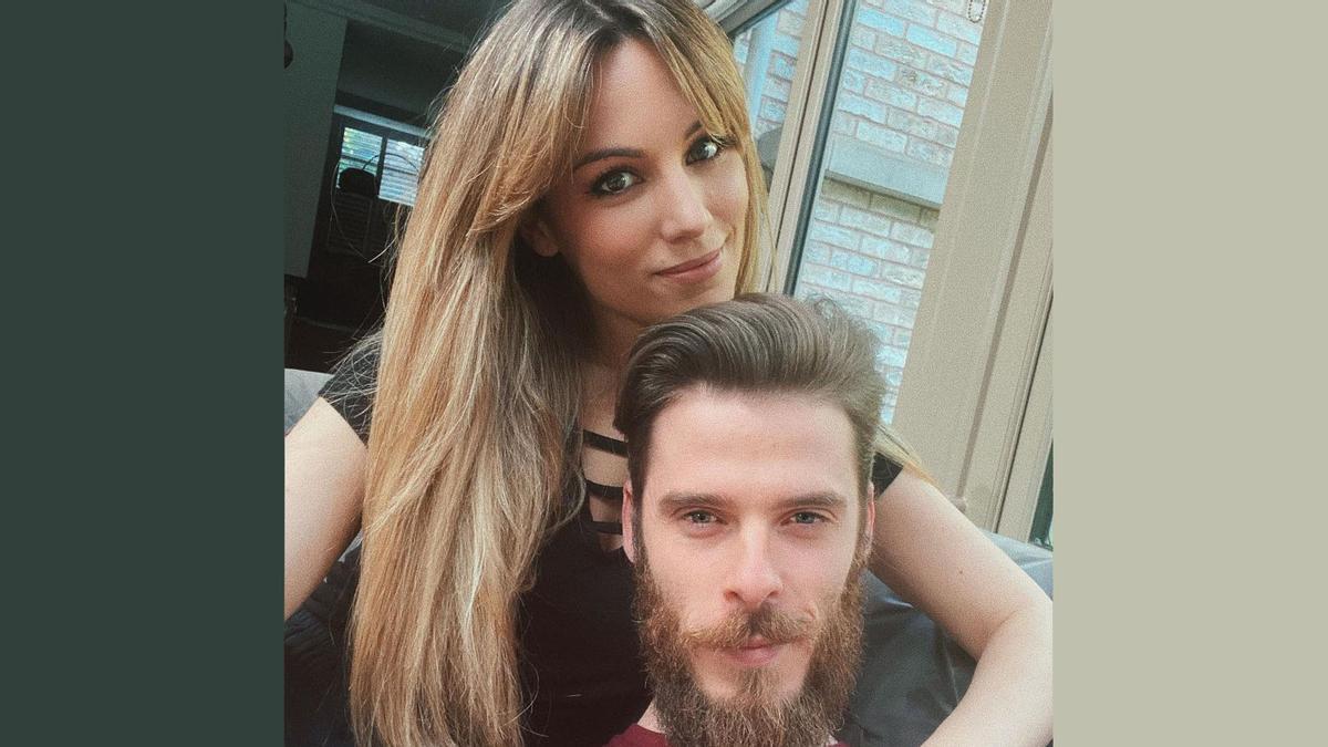 Edurne y David de Gea.