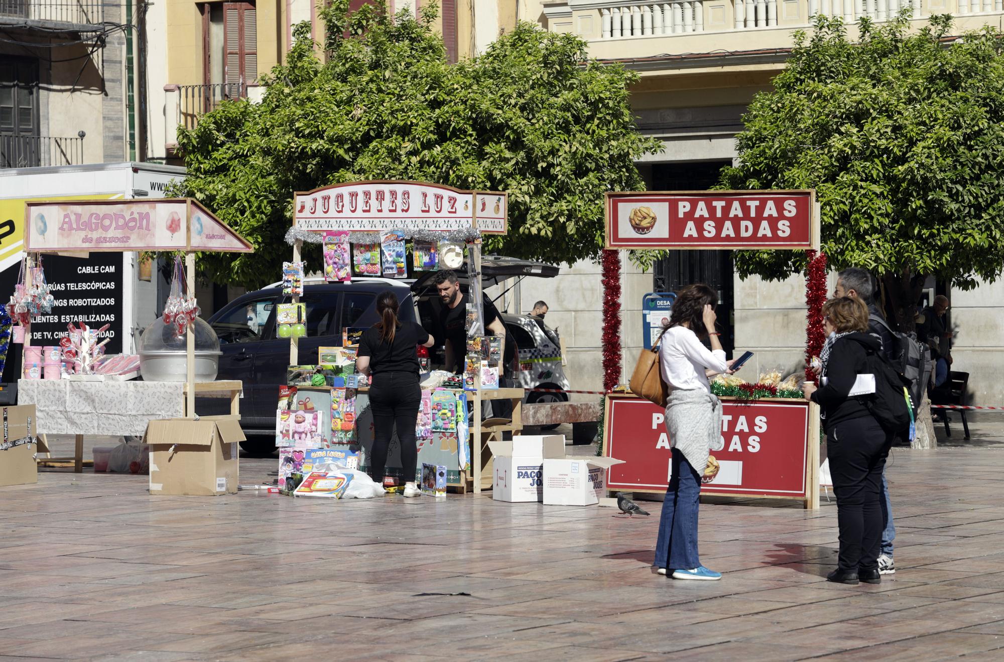 Tercer día del rodaje de 'La chica de nieve', la serie basada en la novela de Javier Castillo, en Málaga