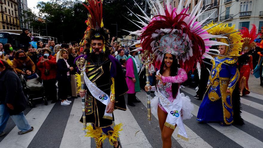 Las imágenes del Entierro del Boquerón del Carnaval de Málaga 2022