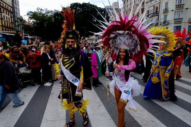 Las imágenes del Entierro del Boquerón del Carnaval de Málaga 2022