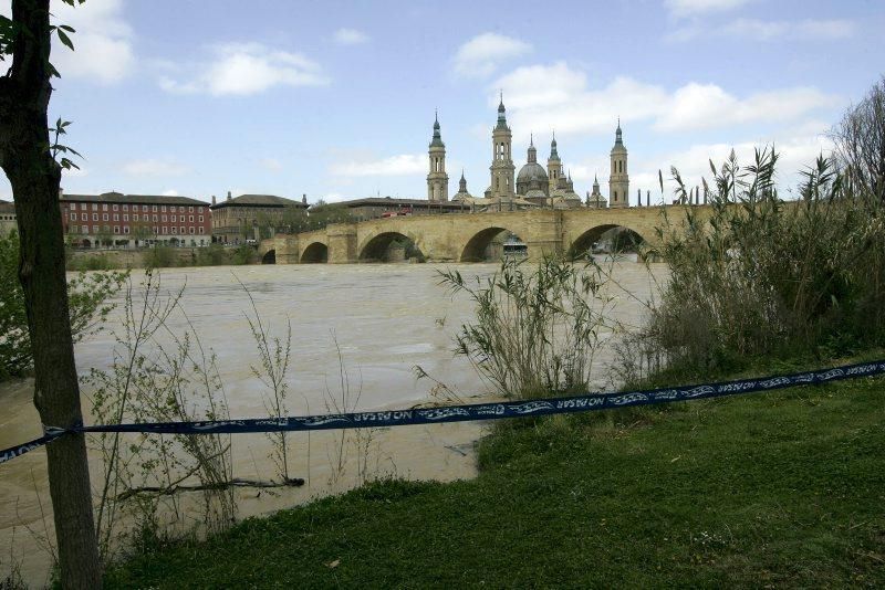 Crecida del Ebro en Zaragoza