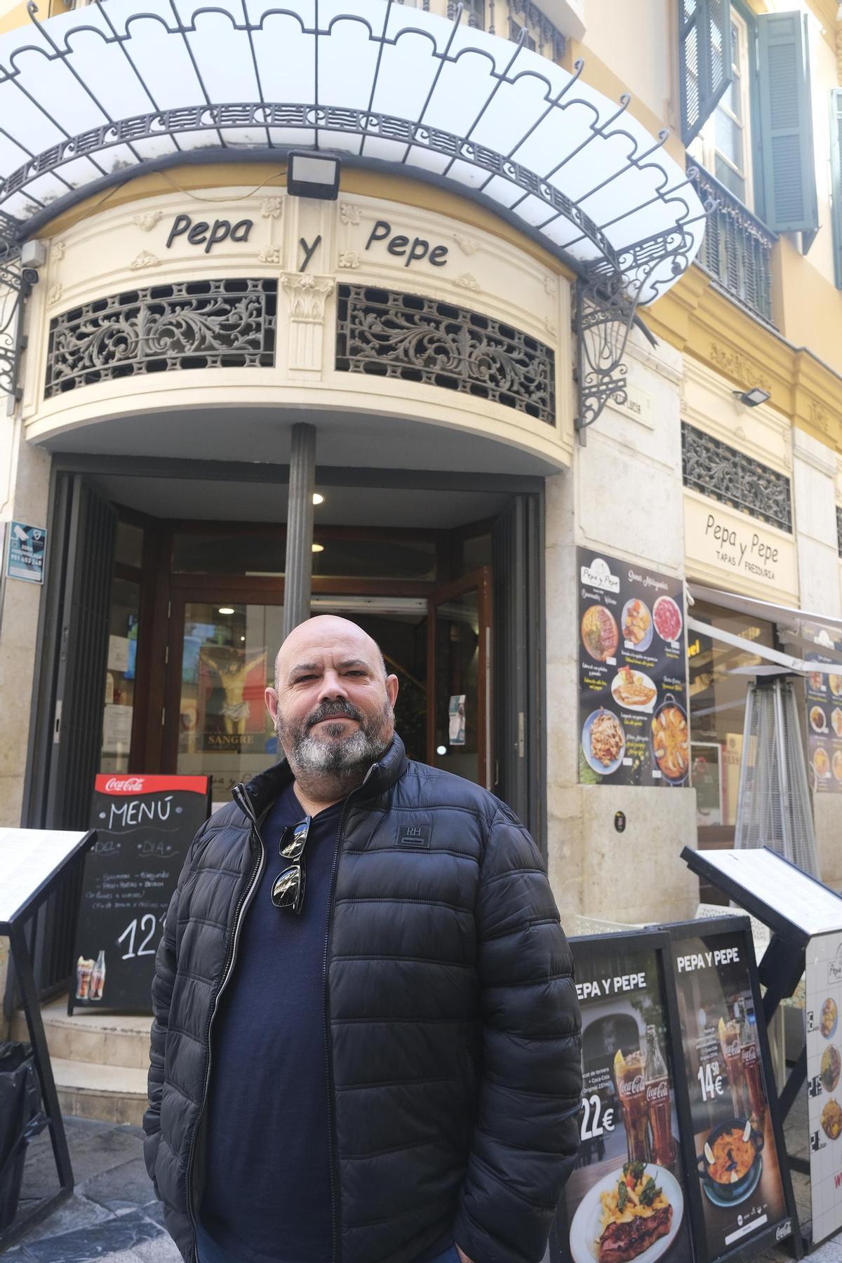 Antonio Sánchez, uno de los socios actuales de Pepa y Pepe