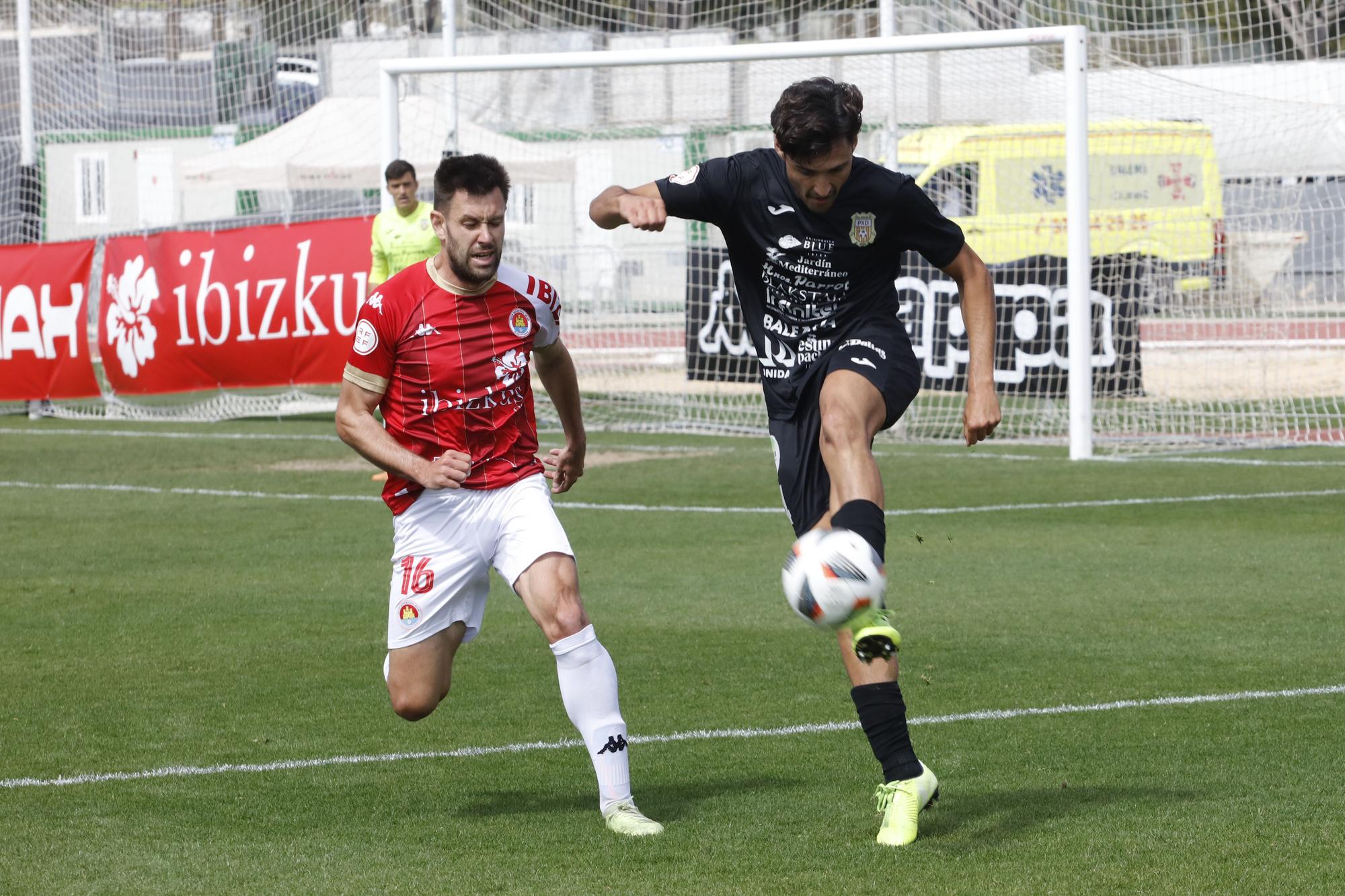 Partido entre el CD Ibiza y Peña Deportiva