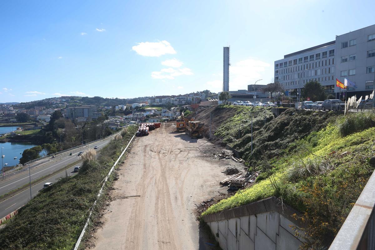 La circulación quedará interrumpida por la construcción de accesos al Chuac entre el 30 de marzo y el 1 de abril.