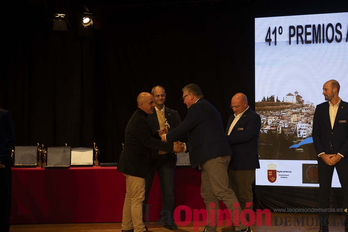 Descubre los ganadores de los Premios al Deporte Murciano celebrados en Cehegín