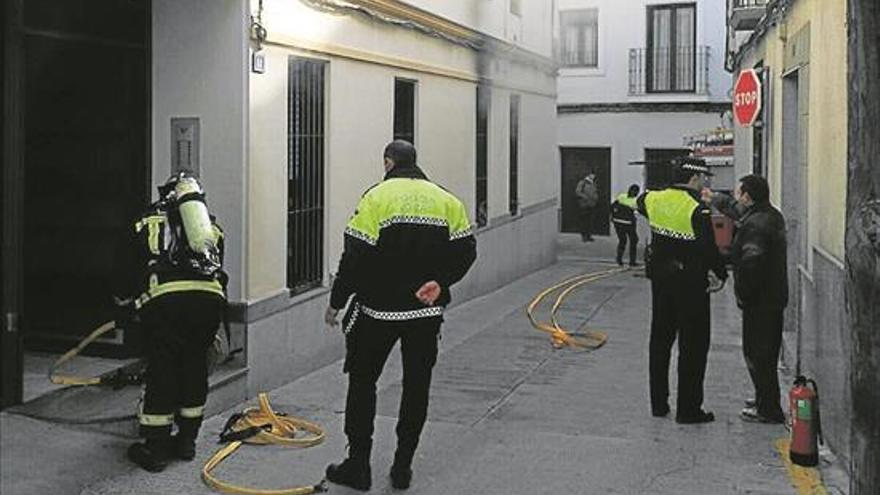 Conato de incendio en la Cuesta de las Caballeras