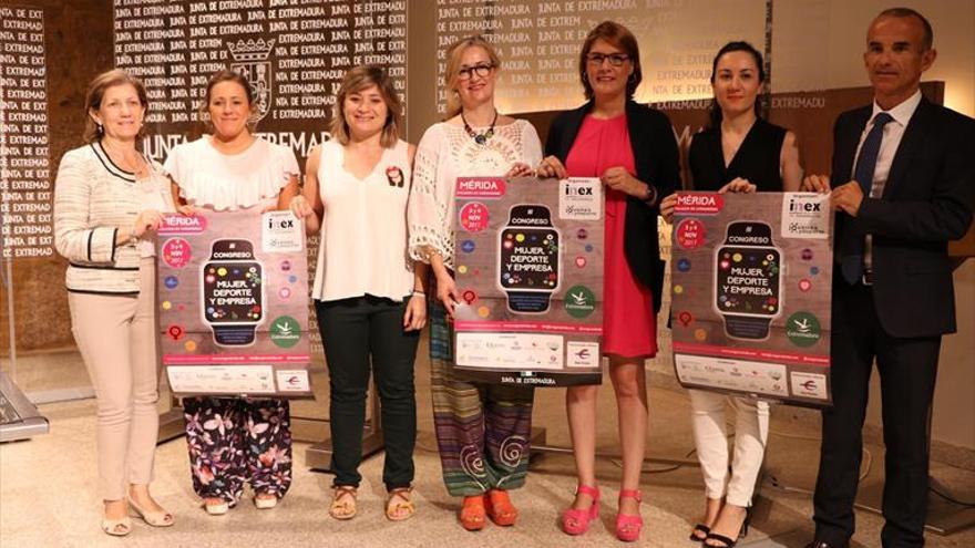 Presentado el III Congreso ‘Mujer, Deporte y Empresa’, que se celebrará en Mérida