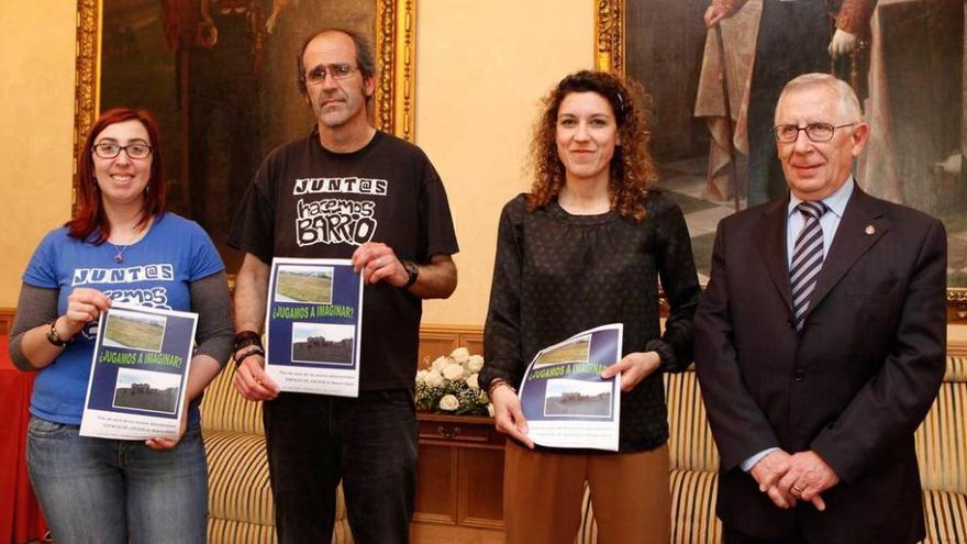 Vanesa Izquierdo, Roberto Porras, Beatriz Vázquez y Manuel Arrieta.