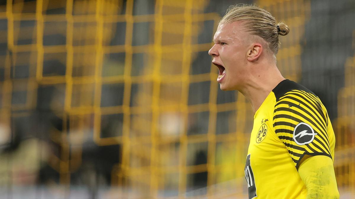 Haaland, uno de los mejores goleadores europeos