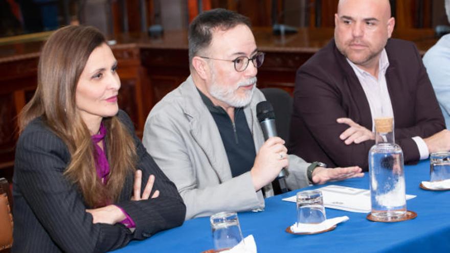 Carolina Rodríguez, José Gregorio Martín Plata y Marco González.