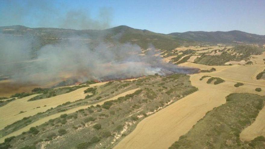 Un hombre muere por el fuego durante una quema agrícola