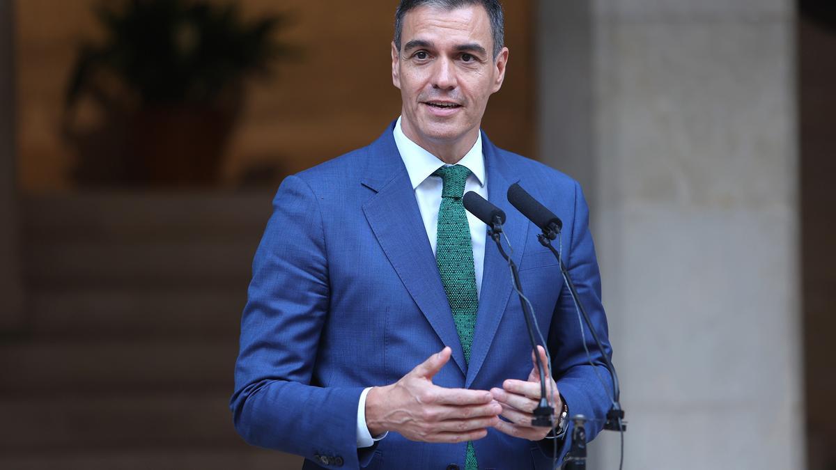 El presidente del Gobierno, Pedro Sánchez.