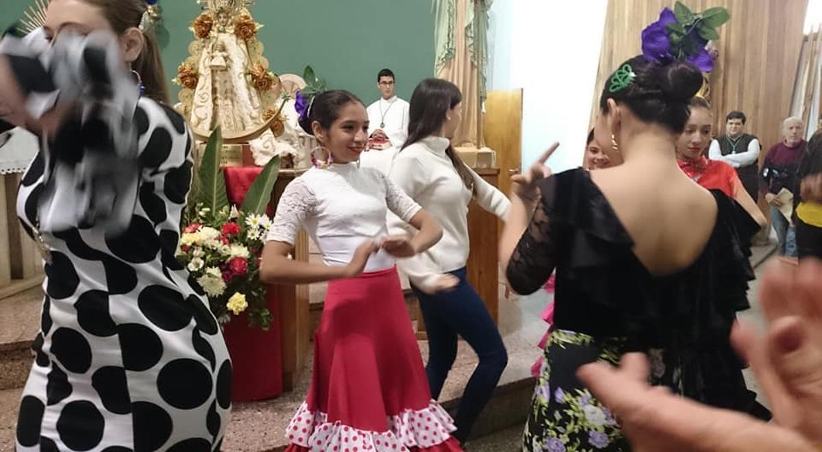 Miembros de la Hermandad de la Virgen del Rocio San Juan Argentina