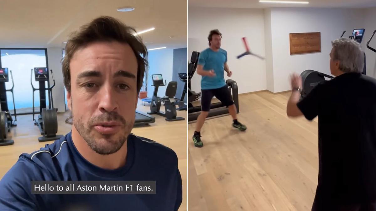 El 'hype' de Alonso que enamora a Aston Martin: "Estoy trabajando muy duro..."