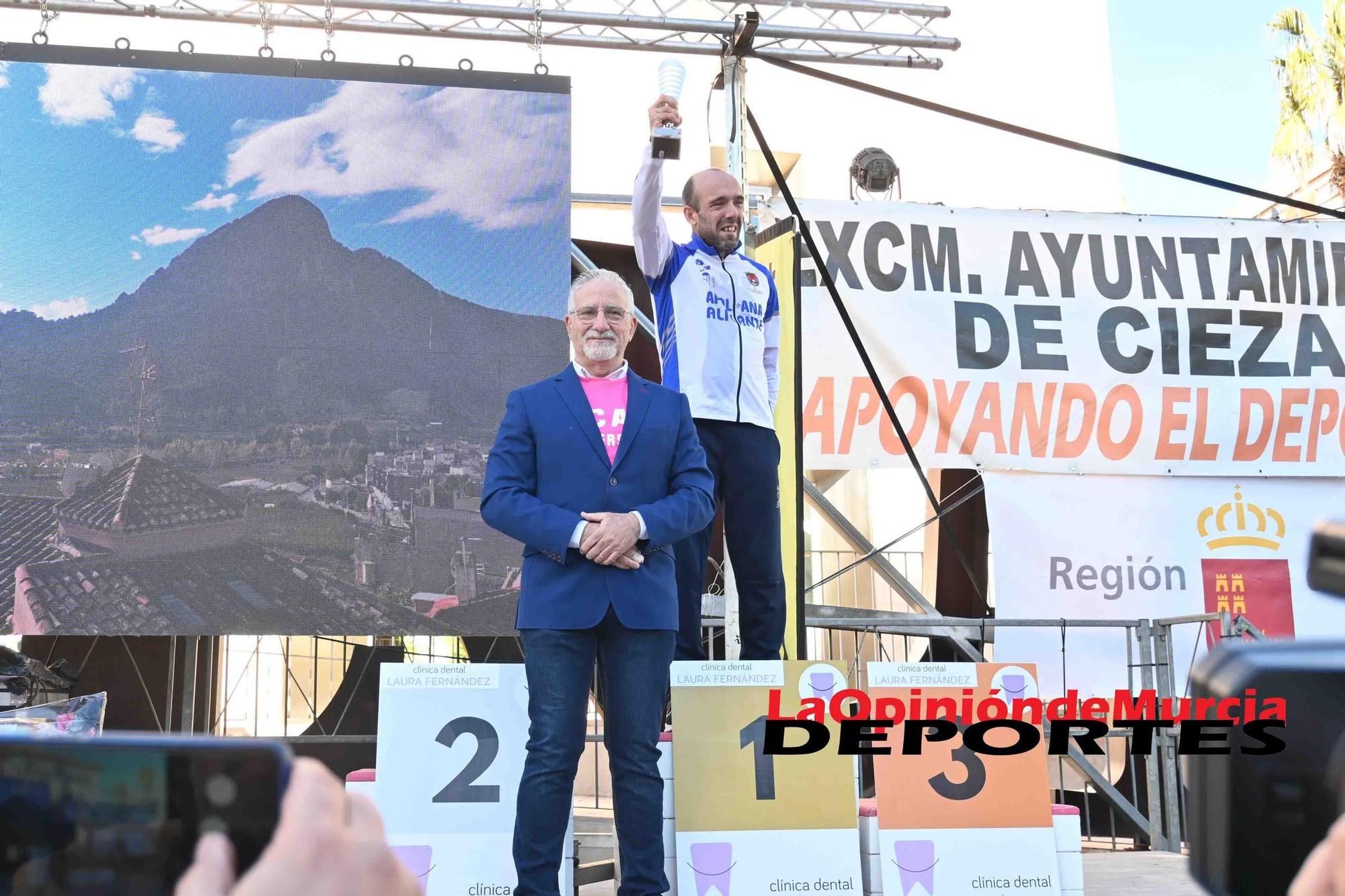 FOTOS: Podio de la Media maratón de Cieza