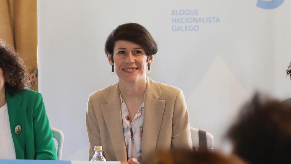 Ana Pontón, líder del Bloque Nacionalista Galego.