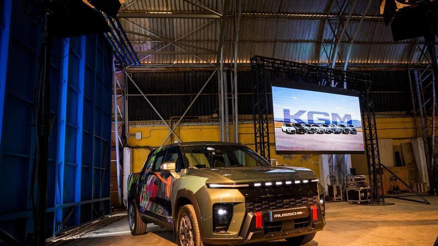 KGM impulsa su electrificación en Canarias con el lanzamiento del Musso EVX y el Torres Actyon