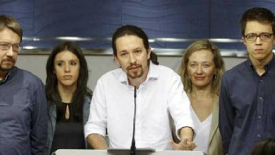 Pablo Iglesias propone un gobieno de coalición junto a PSOE e IU