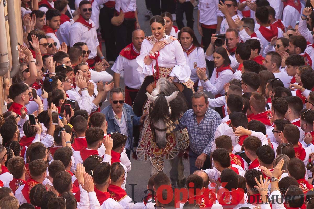 Caballos del Vino en la cuesta de la Simona