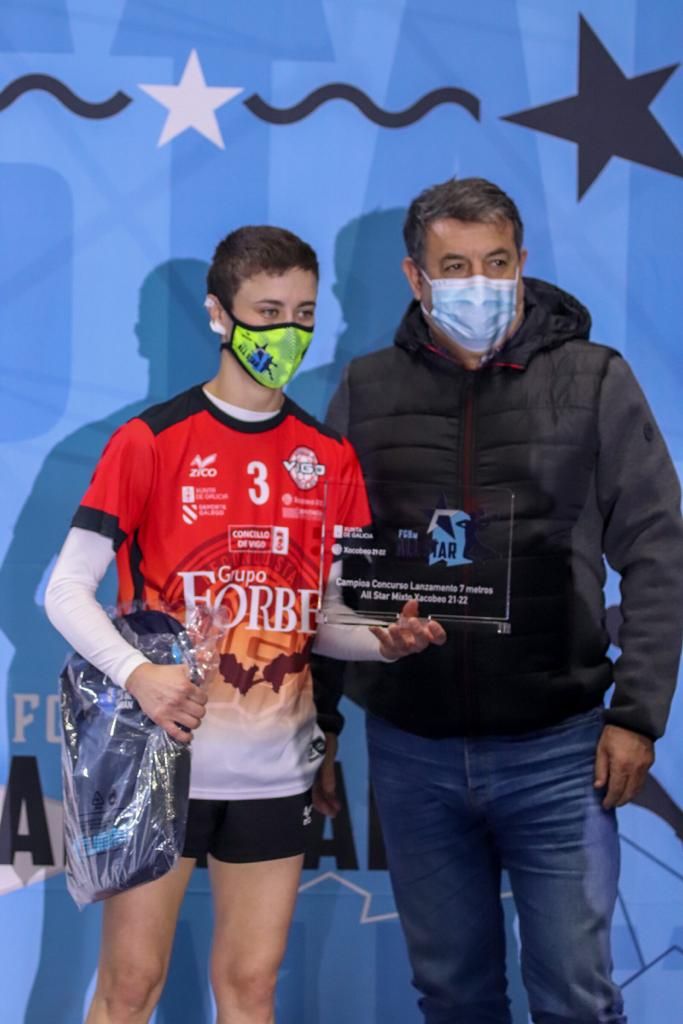 Cinthia Bello, del Reconquista, se impuso en el torneo de habilidades.